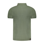 Accademia Militare Green Cotton Polo Shirt AC-36535-S