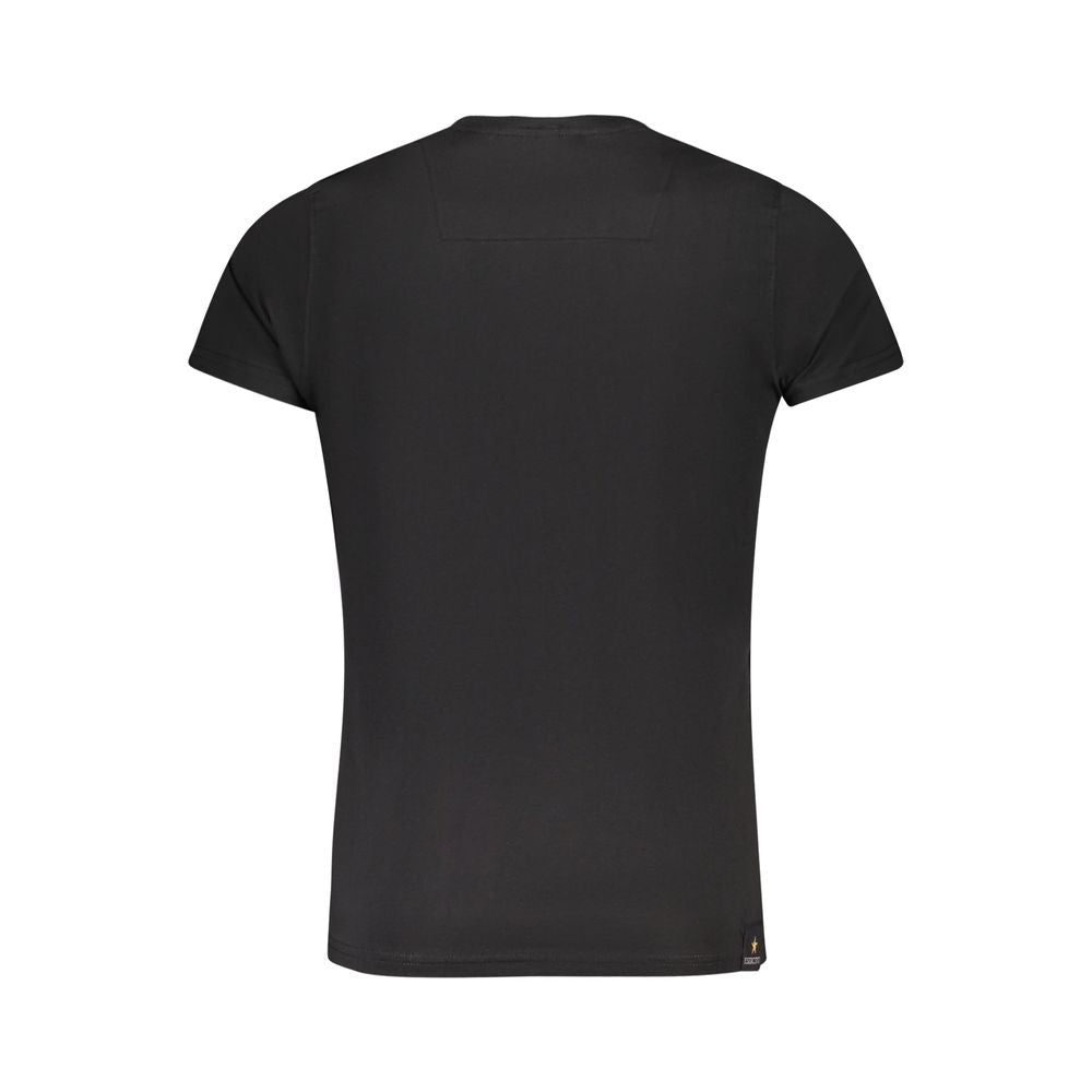 Accademia Militare Black Cotton T-Shirt AC-36542-M