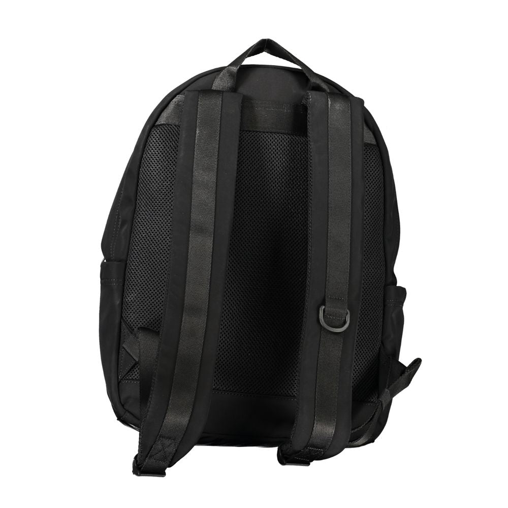 Tommy Hilfiger Black Polyester Backpack TO-26116