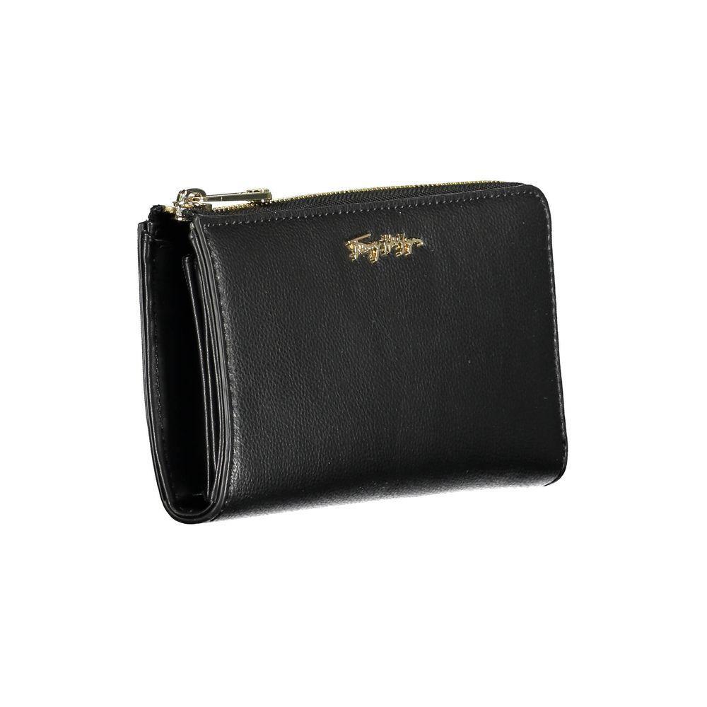 Tommy Hilfiger Black Polyethylene Wallet TO-13711