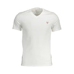 Guess Jeans White Cotton T-Shirt GU-5747-XXL