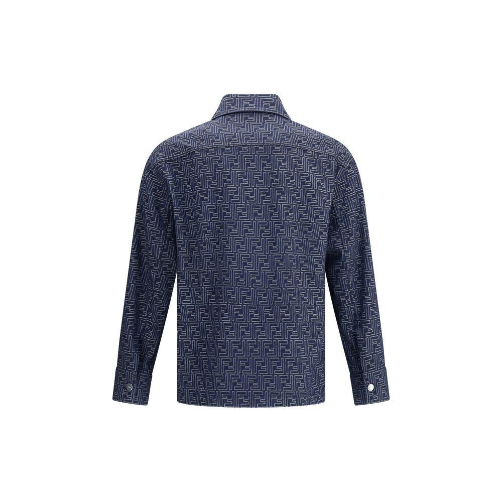 Fendi Denim FF Jacket FE-FW1321AUX4F0BUZ-IT46 | S