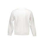 Calvin Klein White Cotton Unisex Sweatshirt CA-4310-XL