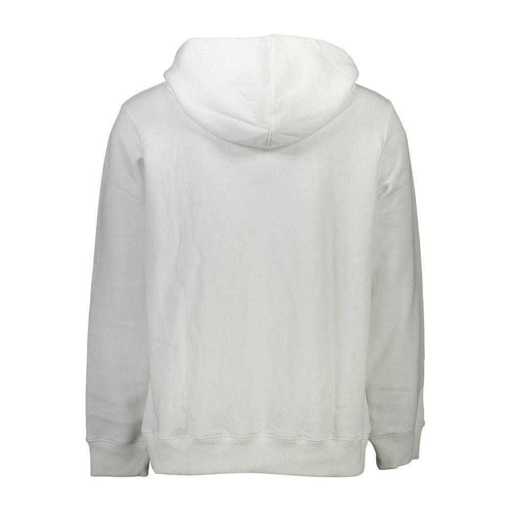 Calvin Klein White Cotton Men Sweater CA-9722-XL