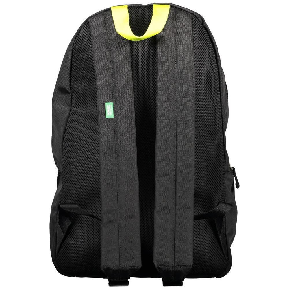 Tommy Hilfiger Black Polyester Backpack TO-9772