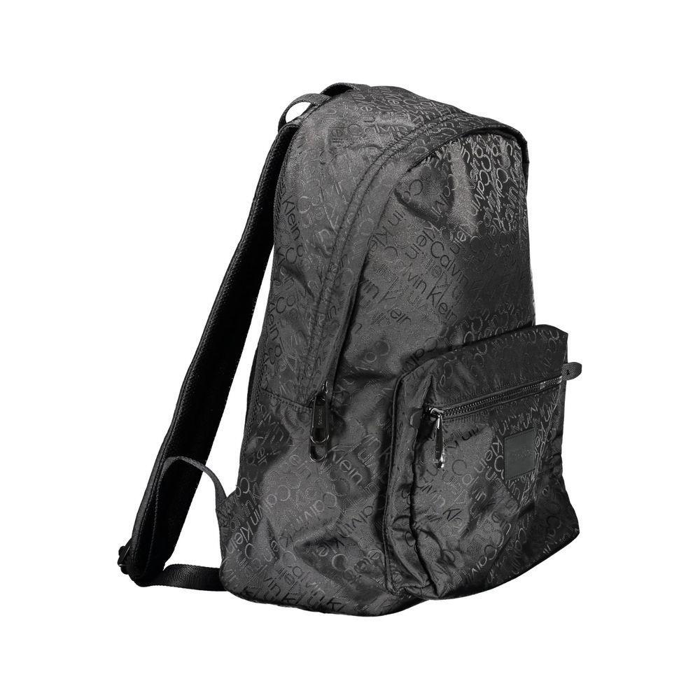 Calvin Klein Black Polyester Backpack CA-10405