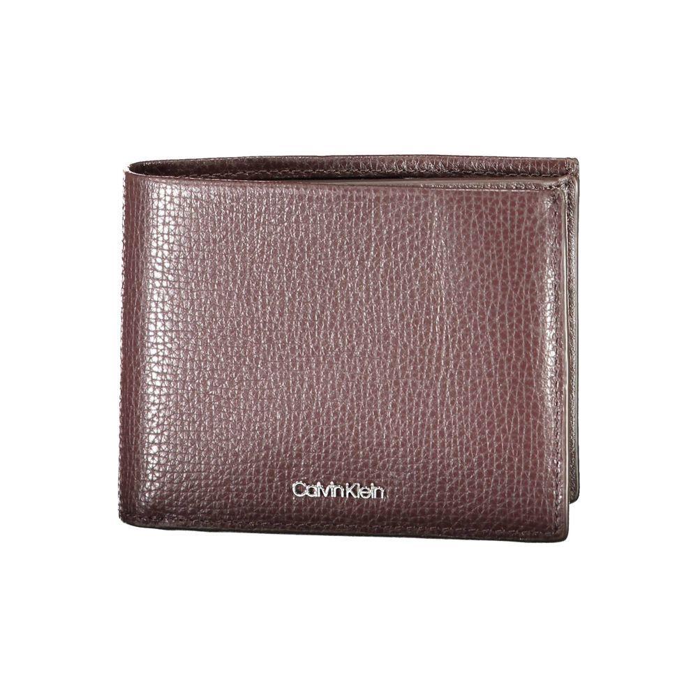 Calvin Klein Brown Leather Wallet
