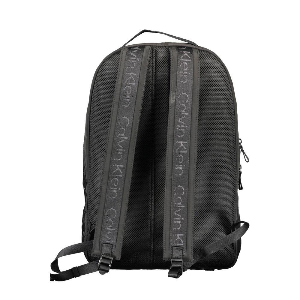 Calvin Klein Black Polyester Backpack CA-16731