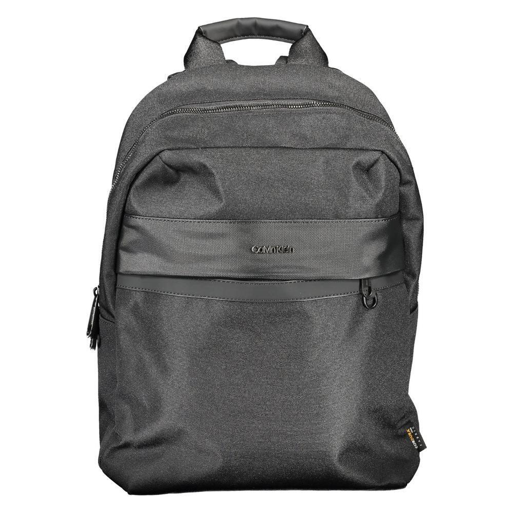 Calvin Klein Black Polyester Backpack CA-16810