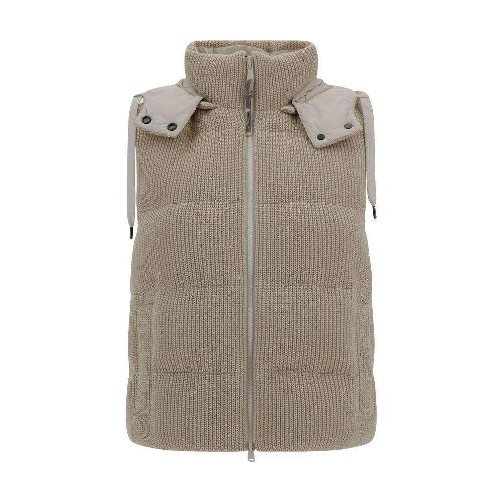 Brunello Cucinelli Hooded Down Vest BR-M0DVT2142CDR24-IT44 | L