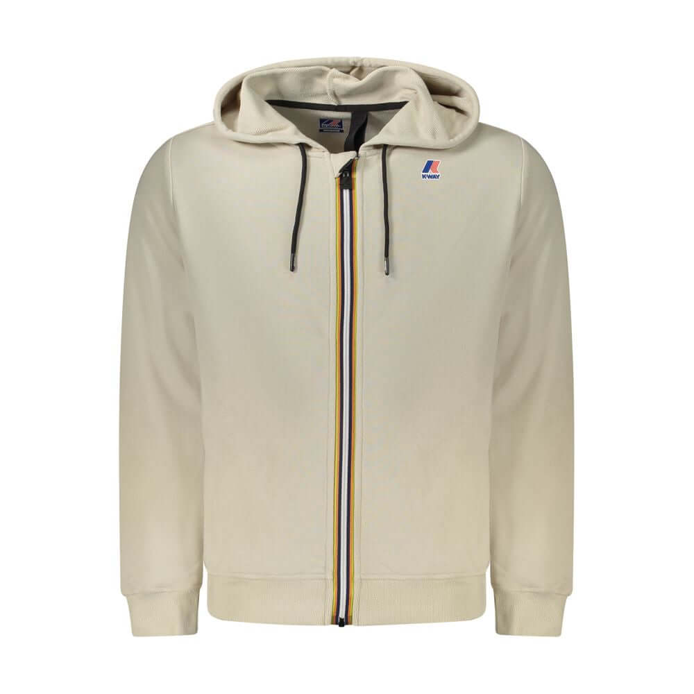 K-WAY Beige Cotton Men Sweater KW-38779-S