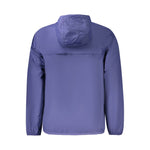 K-WAY Blue Polyamide Men Jacket KW-38803-M