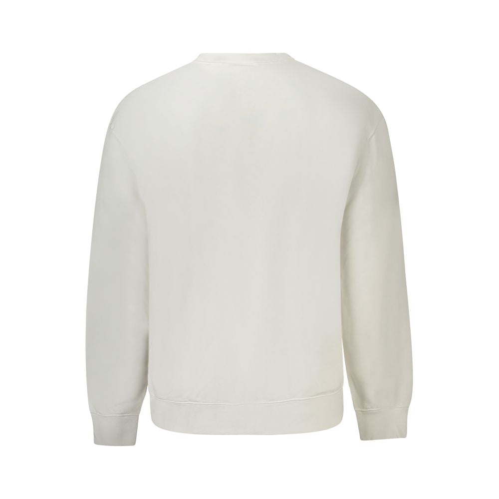 Calvin Klein White Cotton Men Sweater CA-38842-S