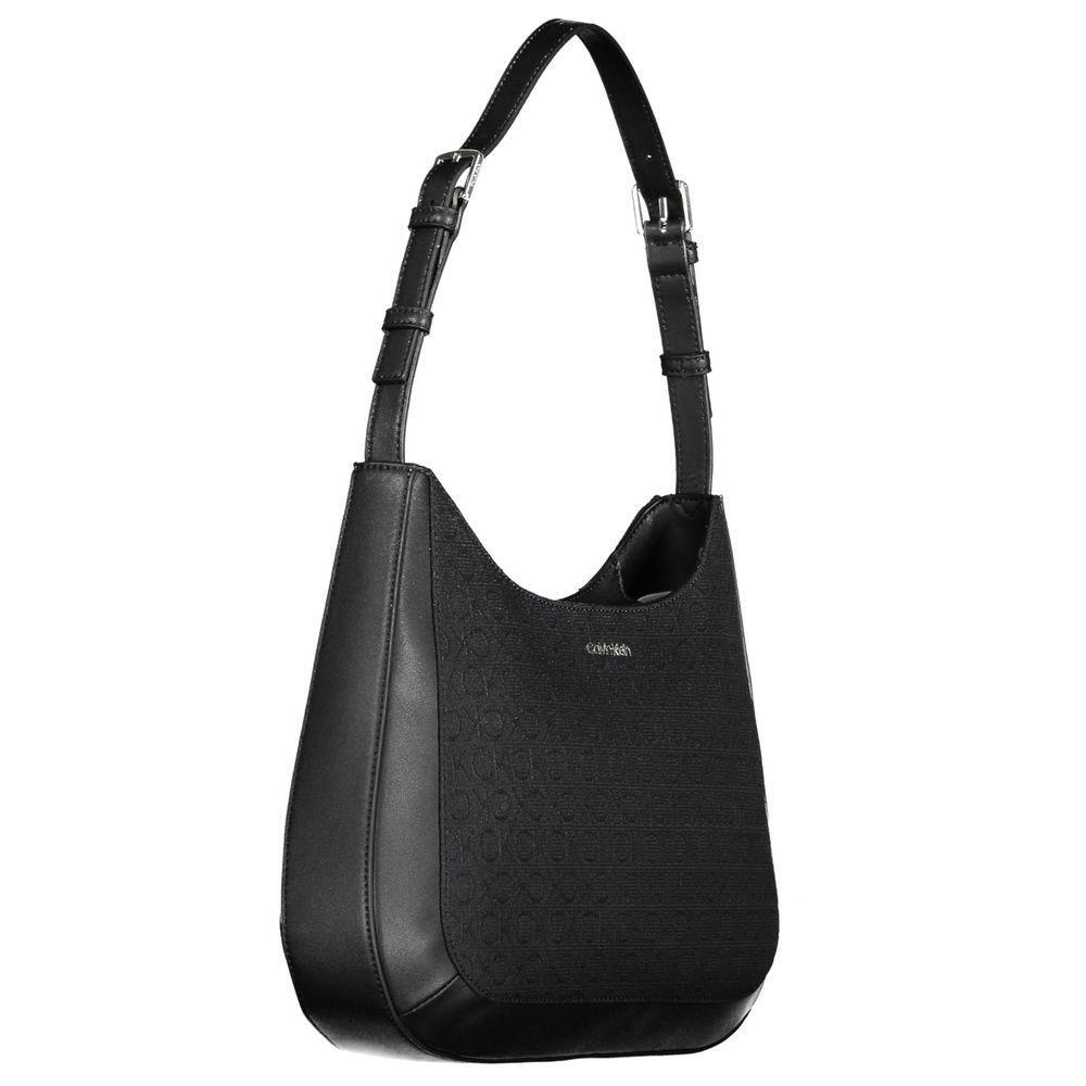 Calvin Klein Black Polyester Handbag CA-20498
