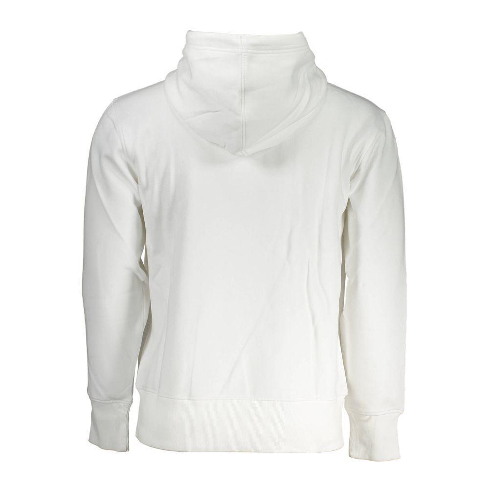 Calvin Klein White Cotton Sweater CA-18594-L