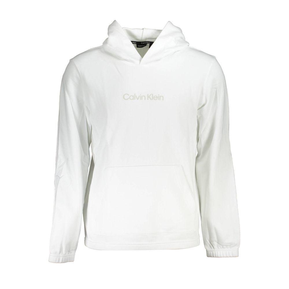 Calvin Klein White Cotton Sweater CA-19020-XL