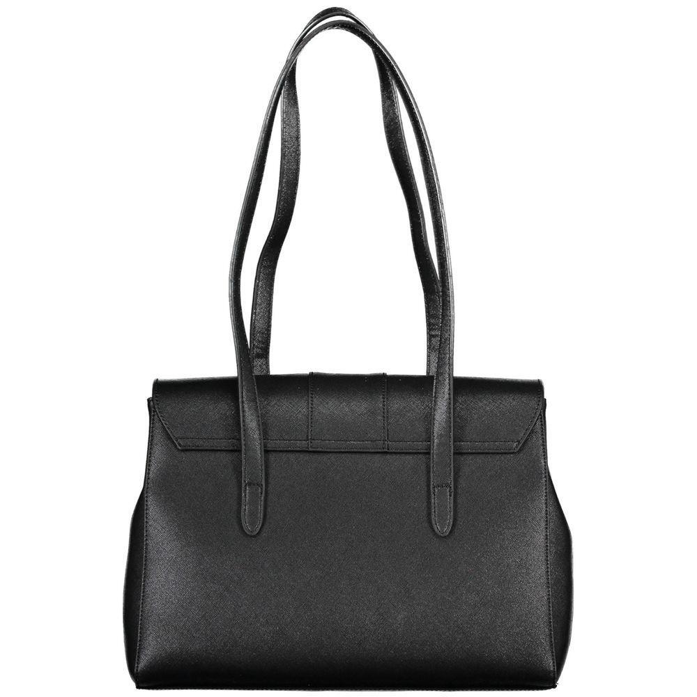 Mario Valentino Black Polyethylene Handbag VA-21593