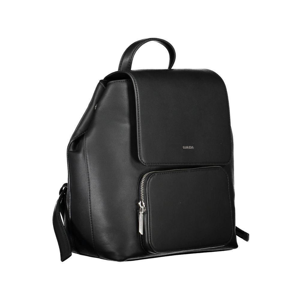 Calvin Klein Black Polyester Backpack CA-22412