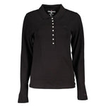 Tommy Hilfiger Black Cotton Polo Shirt TO-22855-S
