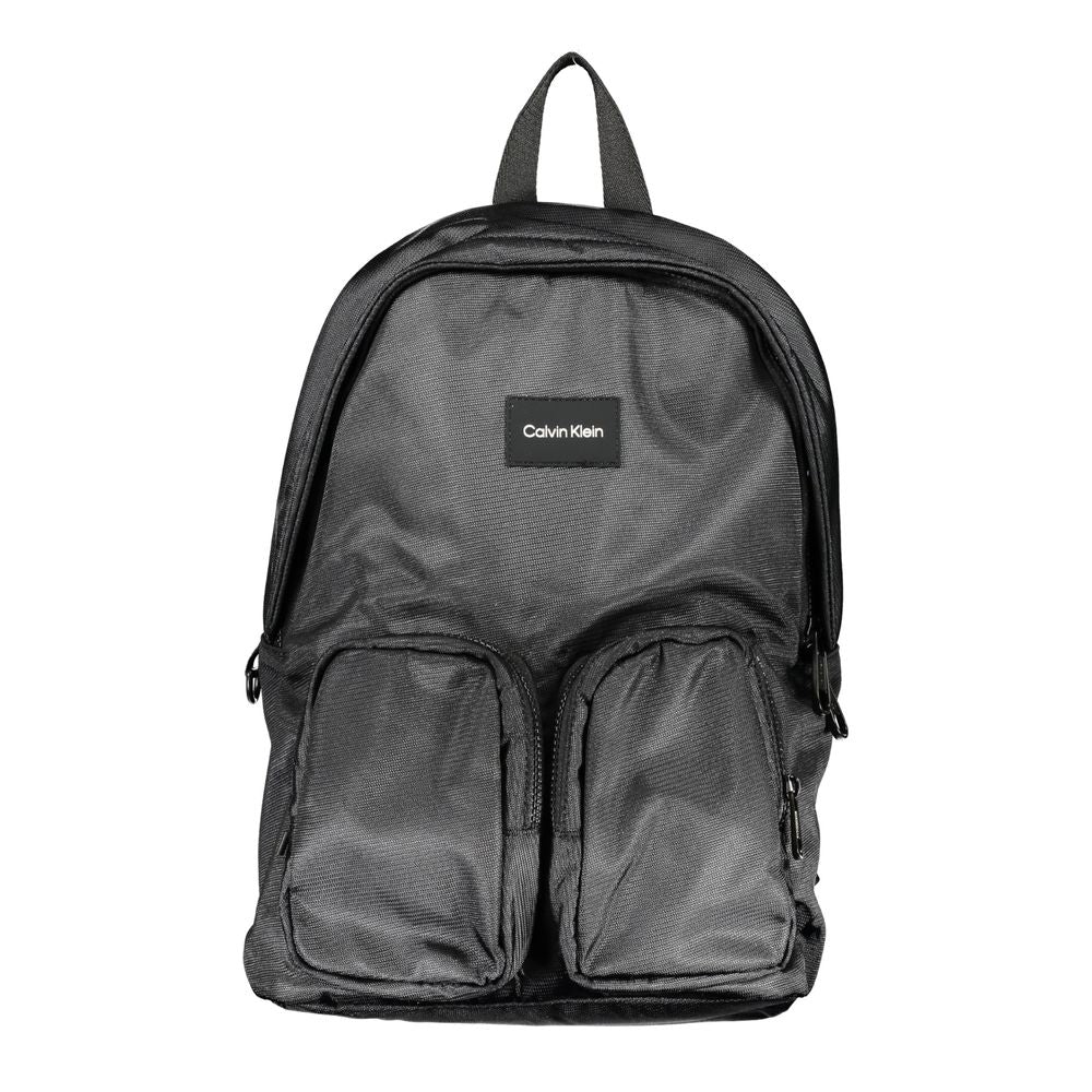 Calvin Klein Black Polyester Backpack CA-25933