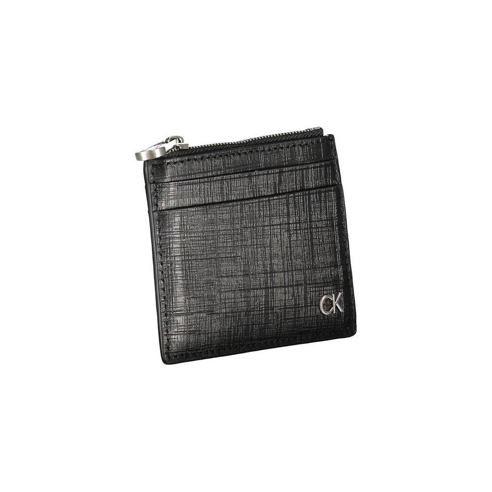 Calvin Klein Black Leather Wallet CA-27496