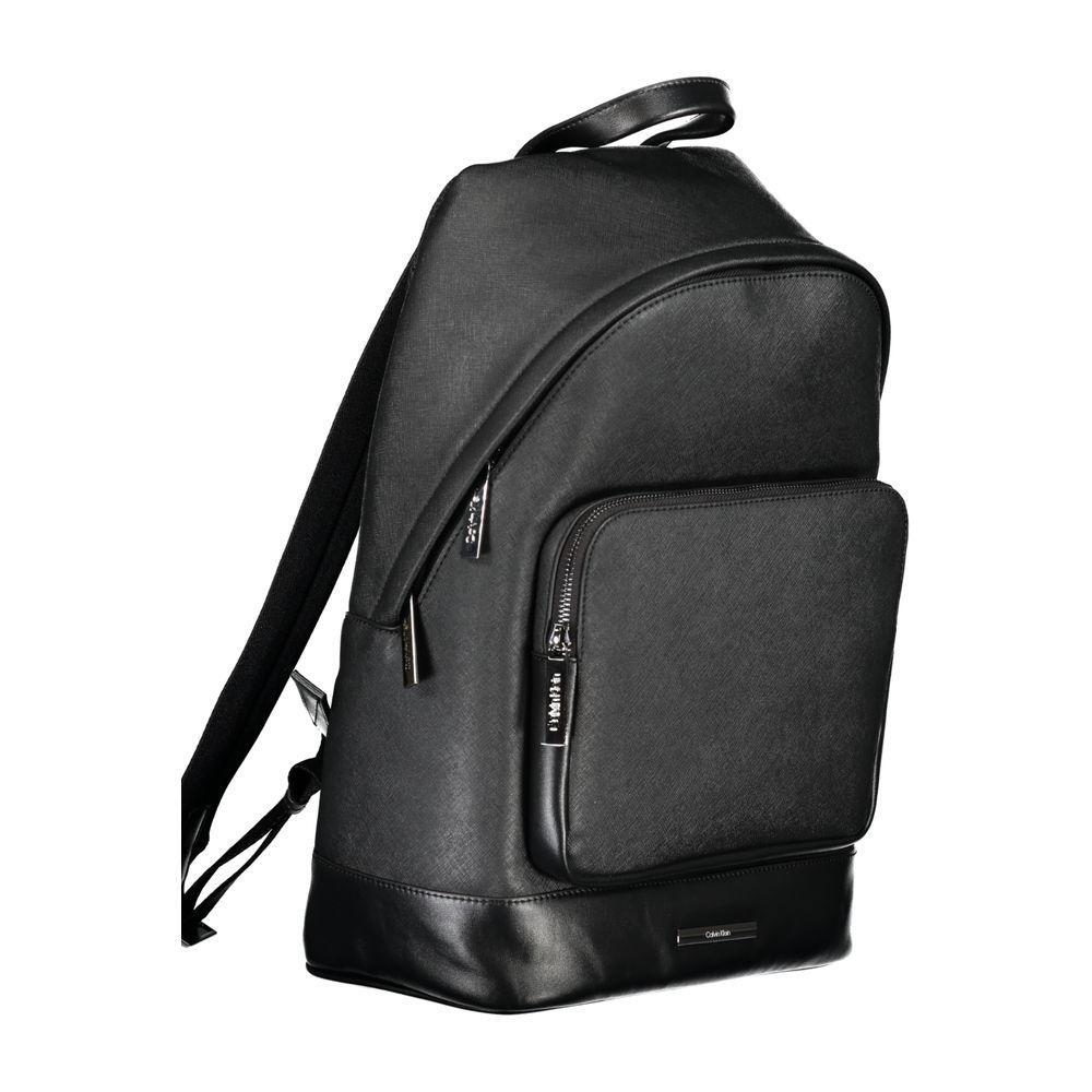 Calvin Klein Black Polyester Backpack CA-30761