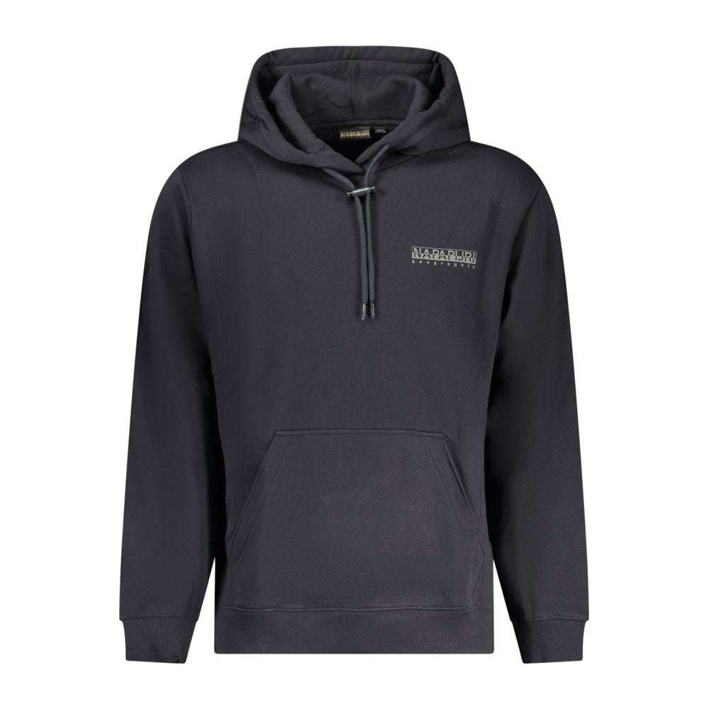 Napapijri Black Cotton Sweater NA-32137-XXL