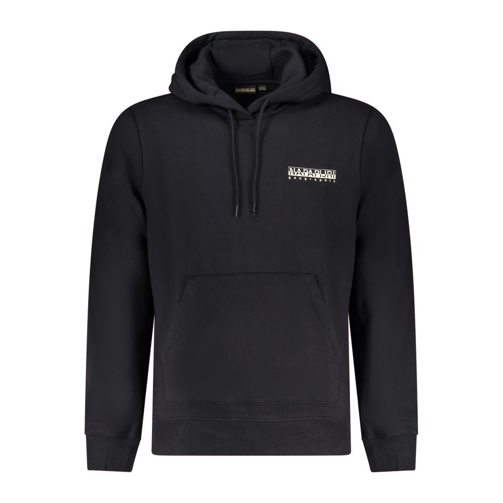 Napapijri Black Cotton Sweater NA-32144-XXL