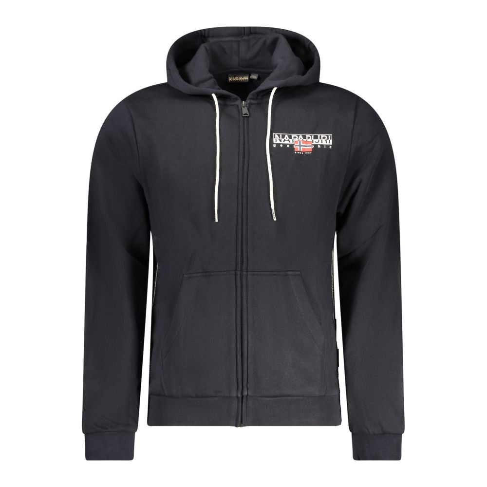Napapijri Black Cotton Sweater NA-32146-S