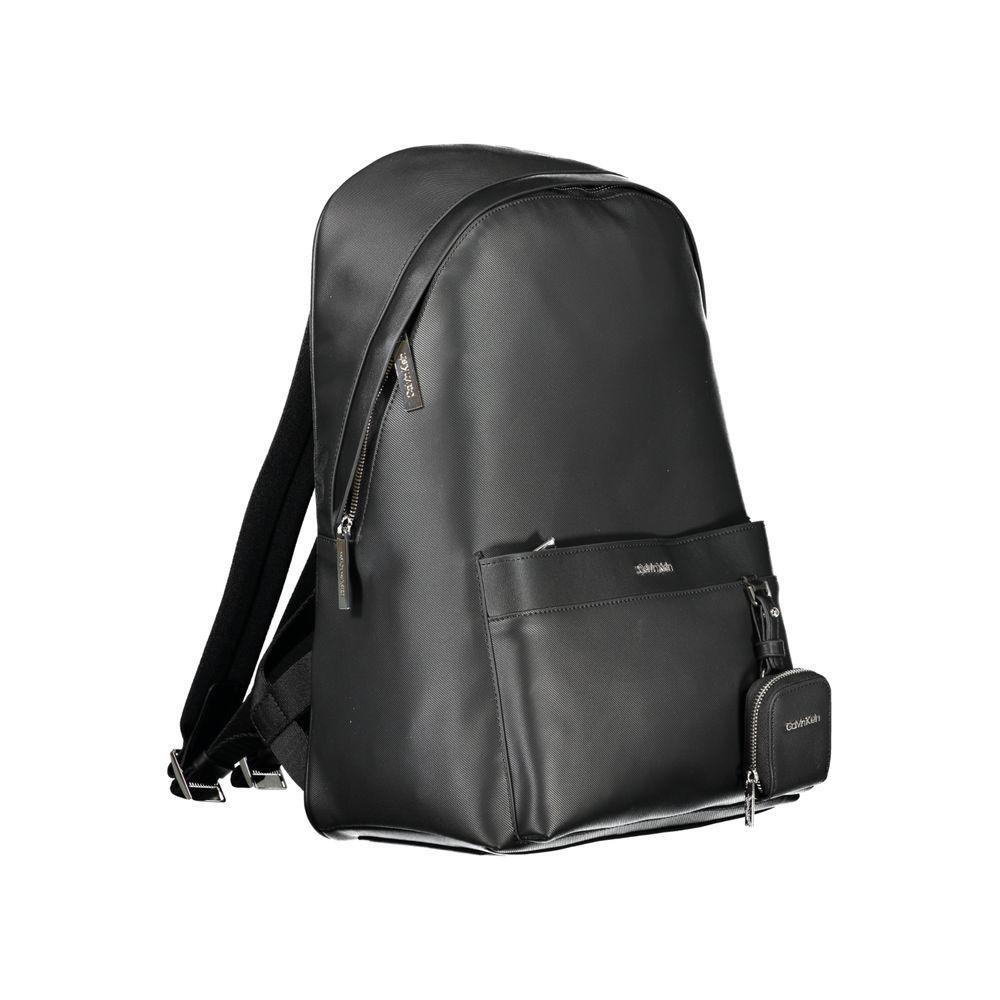 Calvin Klein Black Polyester Backpack CA-32162