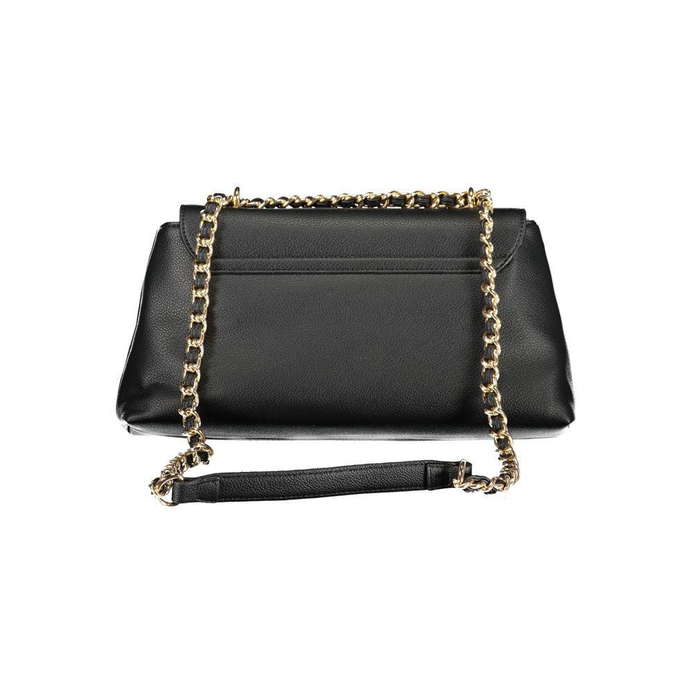 Mario Valentino Black Polyethylene Handbag VA-32628