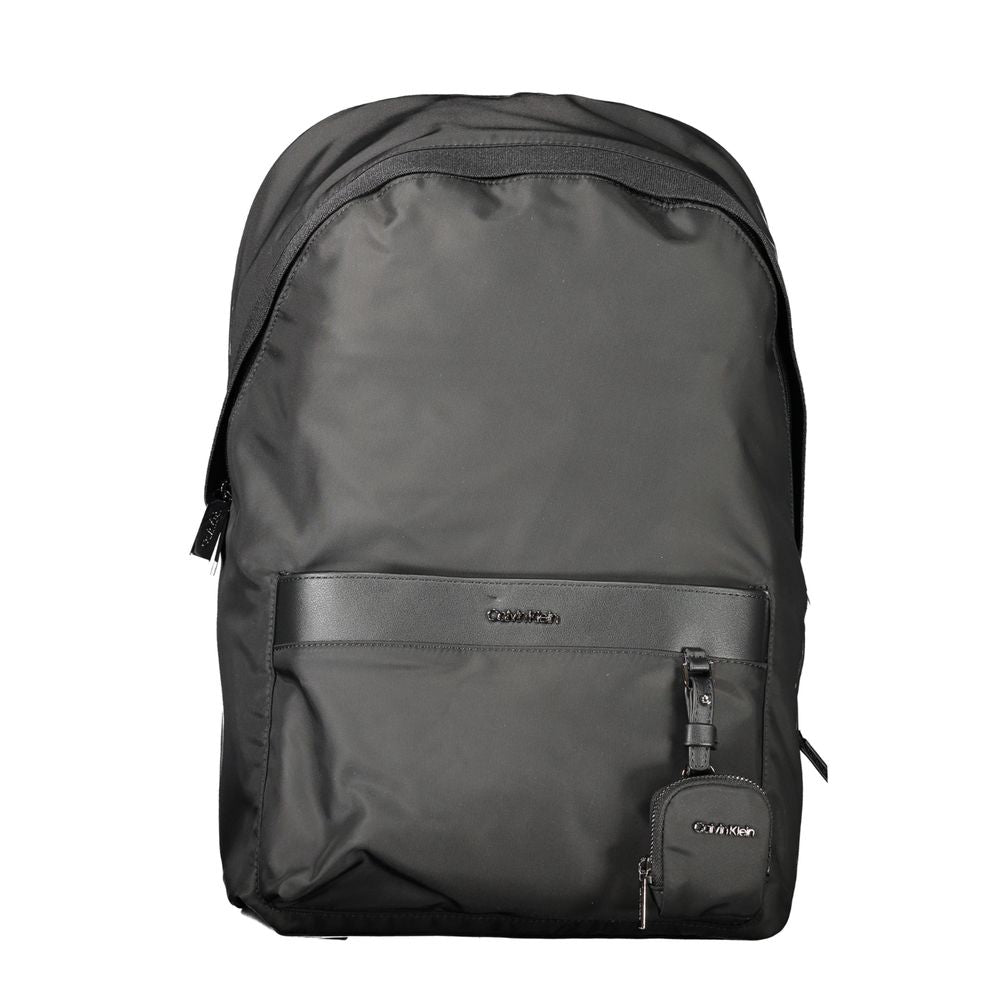 Calvin Klein Black Polyester Backpack CA-33636