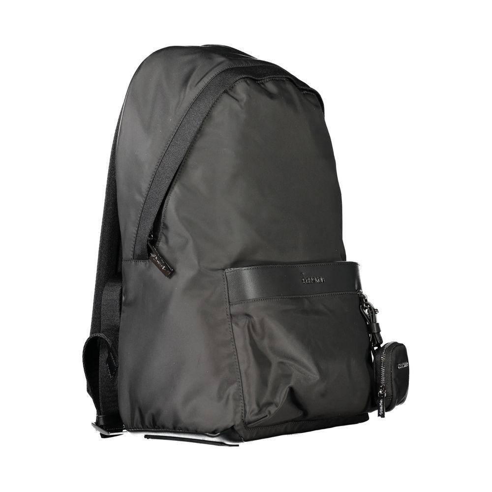 Calvin Klein Black Polyester Backpack CA-33636