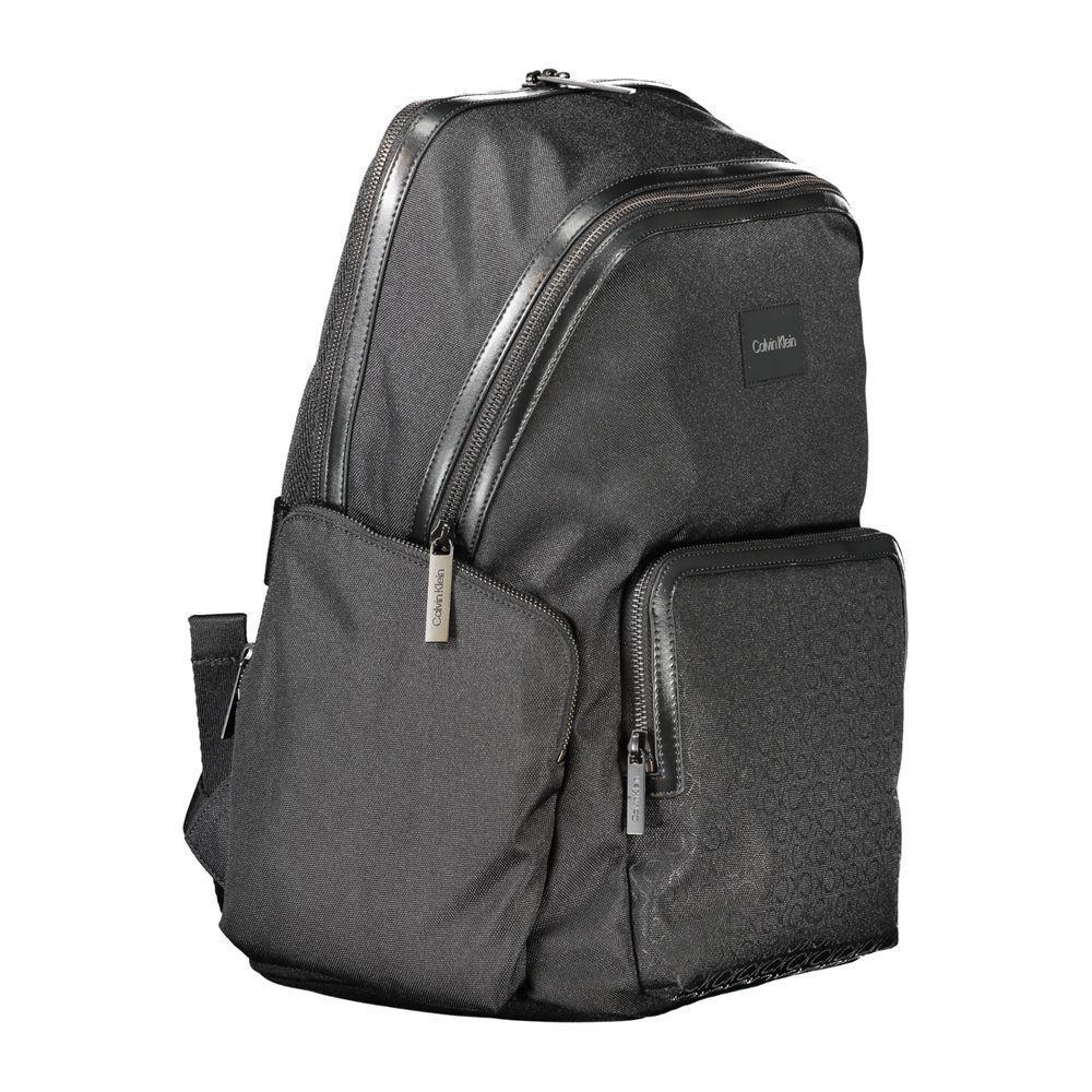 Calvin Klein Black Polyester Backpack CA-33639