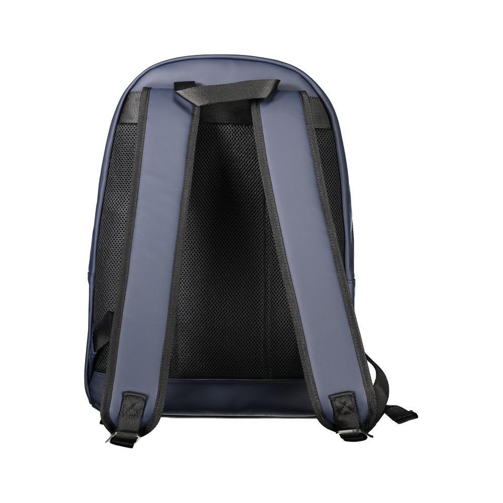 Tommy Hilfiger Blue Polyethylene Backpack TO-33666