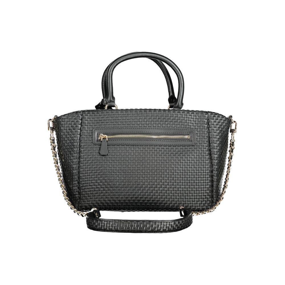 Guess Jeans Black Polyethylene Handbag GU-33958