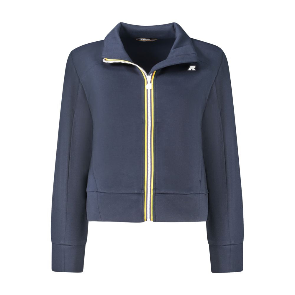 K-WAY Blue Polyester Sweater KW-34233-XS