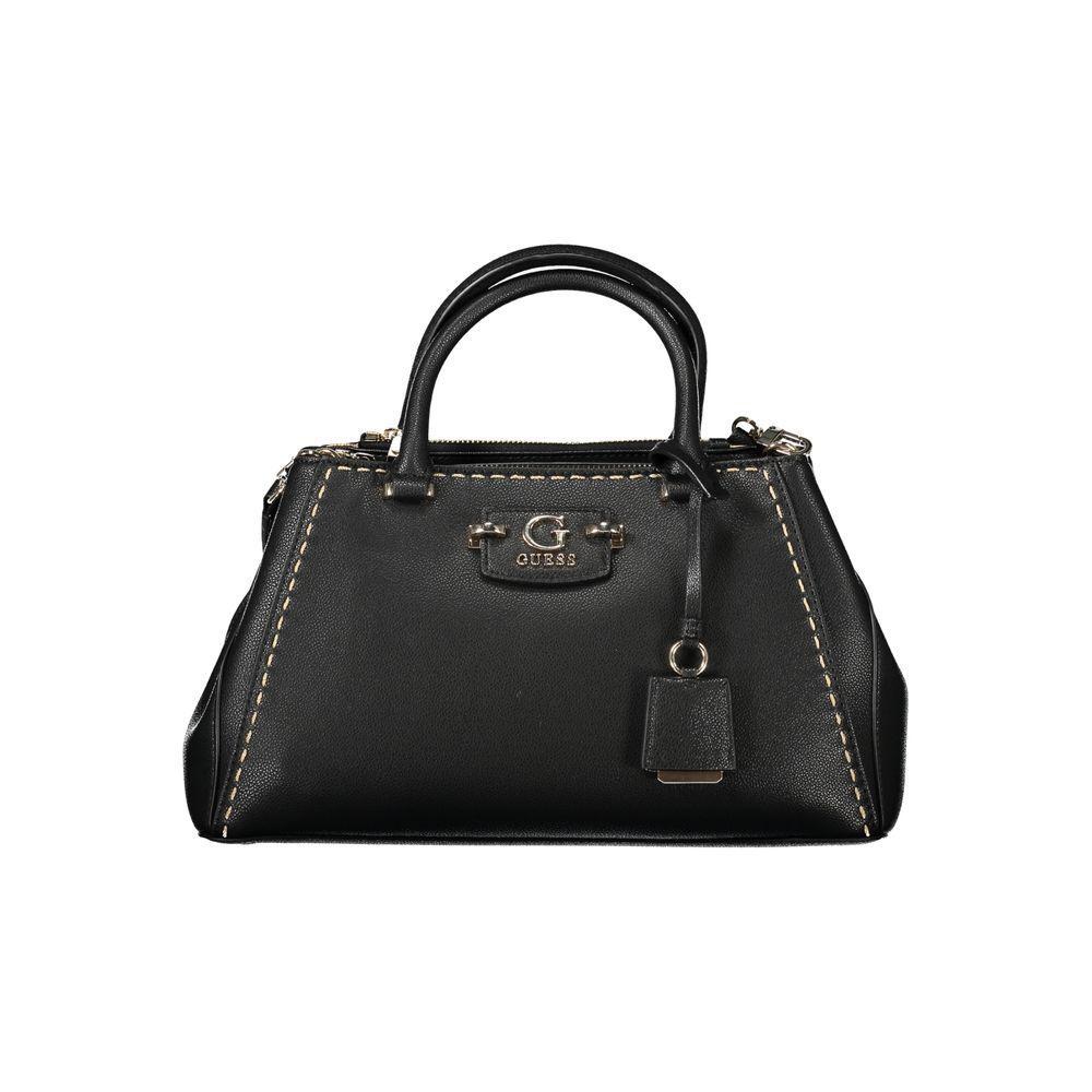Guess Jeans Black Polyethylene Handbag GU-34825