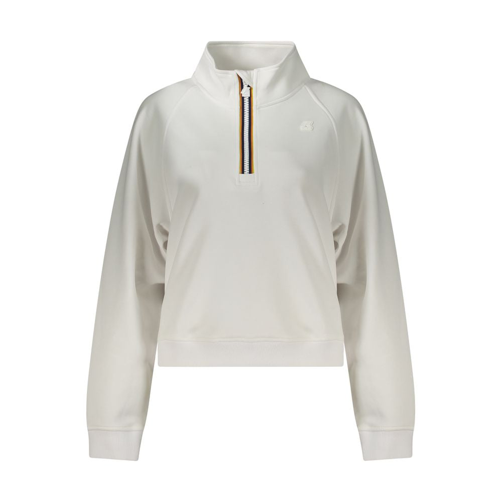K-WAY White Polyester Sweater KW-34926-S