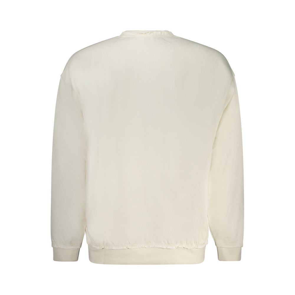 Guess Jeans White Cotton Sweater GU-35114-XS