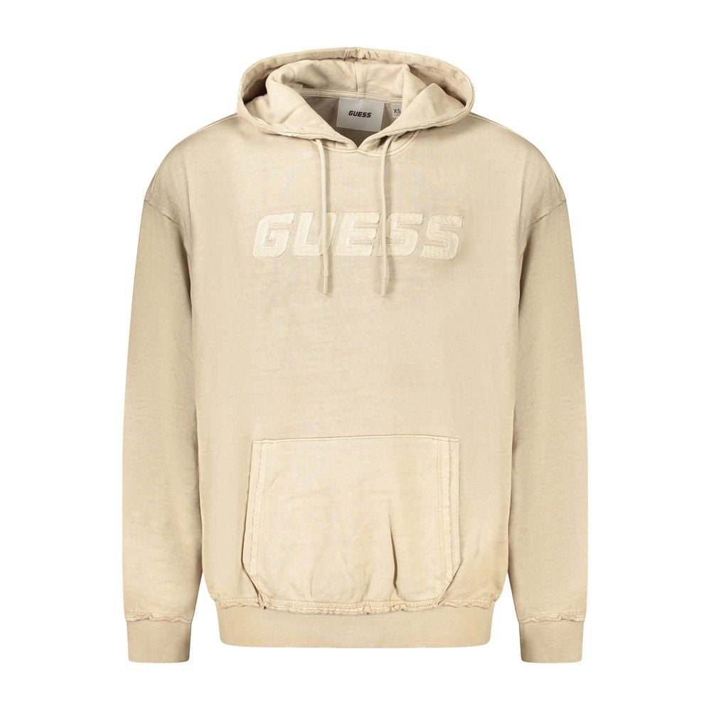 Guess Jeans Beige Cotton Sweater GU-35156-XS