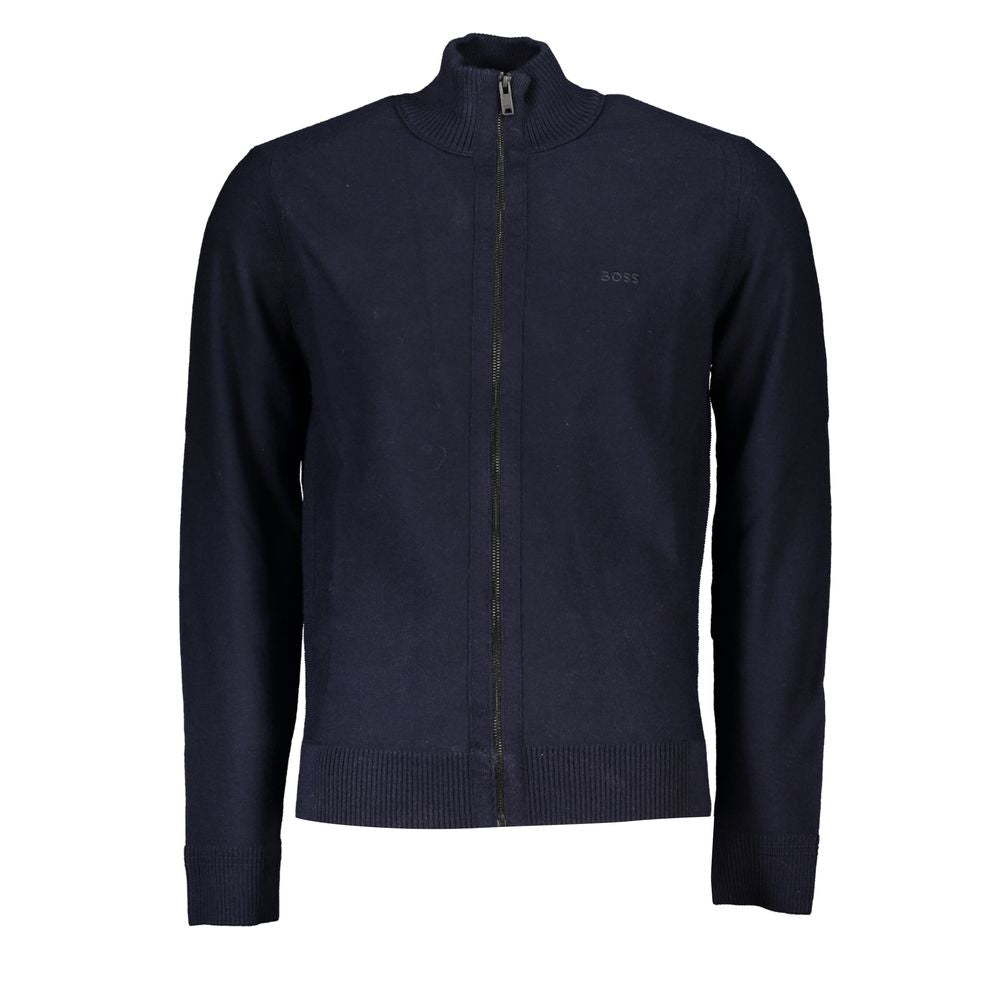 Hugo Boss Blue Polyamide Sweater BO-28185-XL