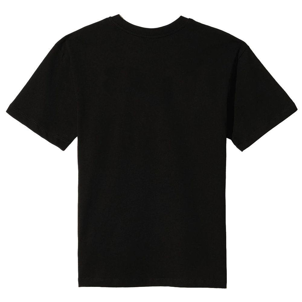 Comme Des Fuckdown Black Cotton Tops & T-Shirt CO-15667-S