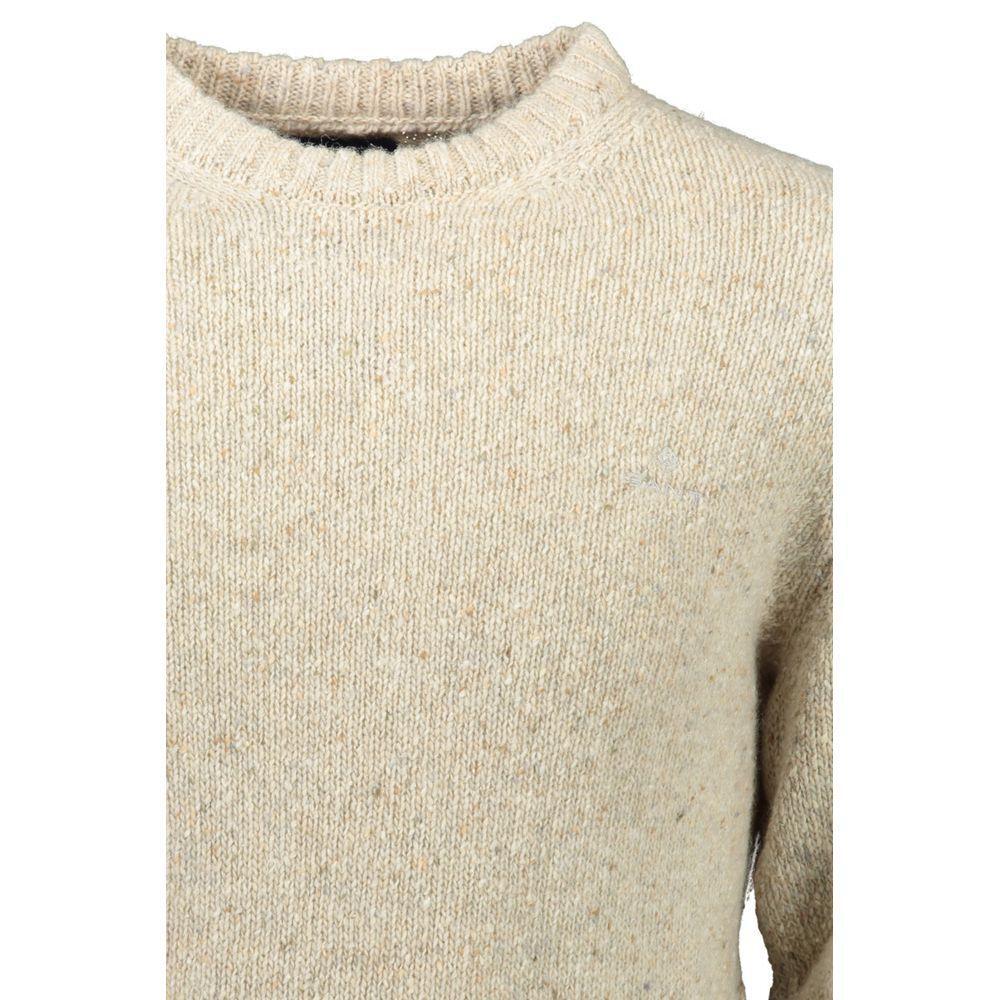 Gant Beige Wool Sweater GA-6065-XXL