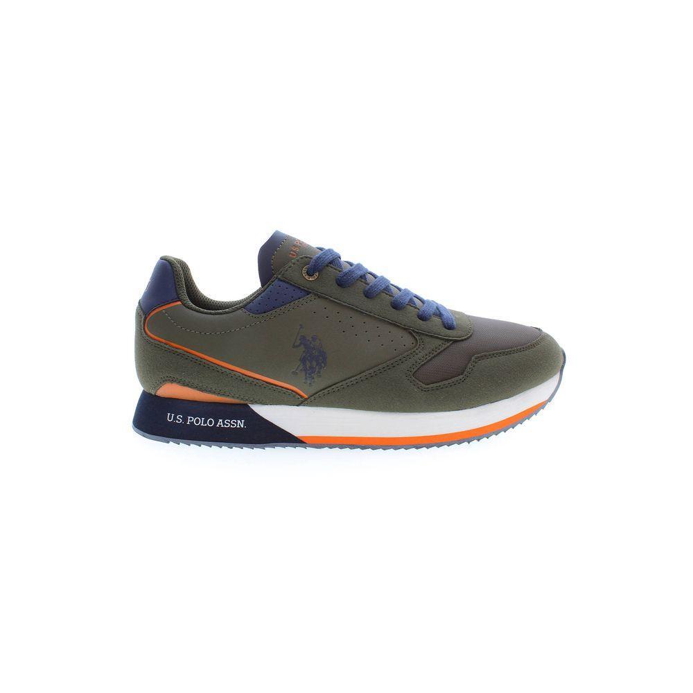 U.S. POLO ASSN. Green Polyester Sneaker US-14053-EU44/US11