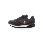 U.S. POLO ASSN. Brown Polyester Sneaker US-14566-EU42/US9