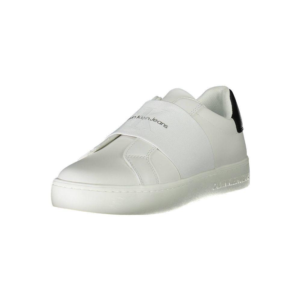 Calvin Klein White Polyester Sneaker CA-17370-EU37/US7
