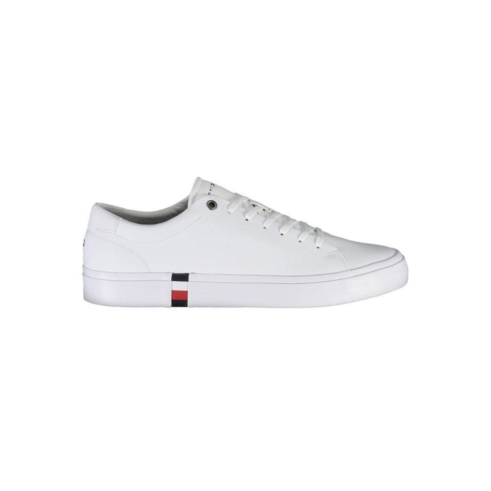 Tommy Hilfiger White Polyester Sneaker TO-22779-EU40/US7