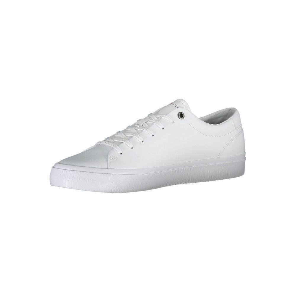 Tommy Hilfiger White Polyester Sneaker TO-22779-EU40/US7