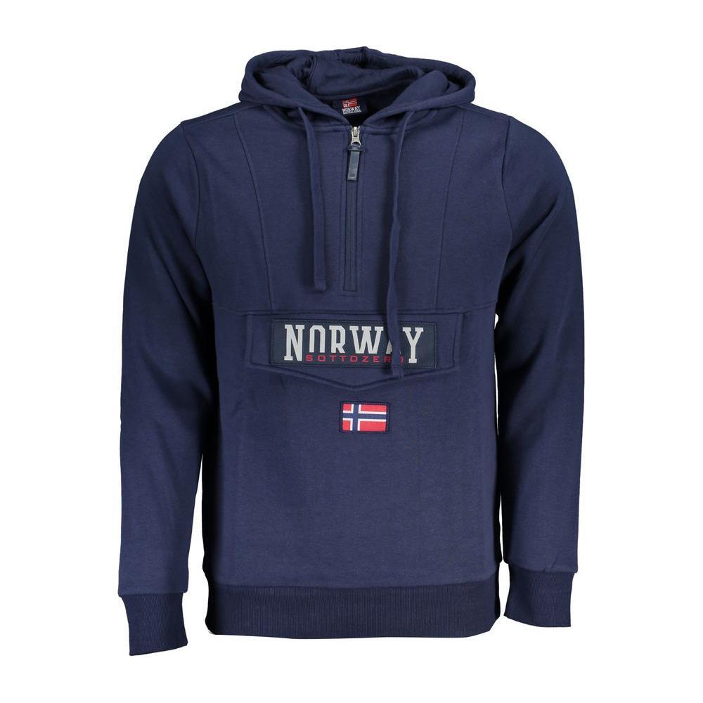 Norway 1963 Blue Cotton Sweater NO-25594-L